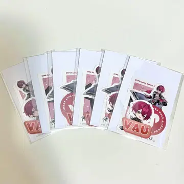 기사X 바우군 패밀리 복권 스티커 6점