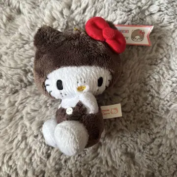 [ 당일 발송 ] 몽치치 키티 얼굴 커다란 SS 키체인 마스코트 헬로키티