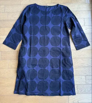 새상품급 marimekko 마리메꼬 무릎 기장 원피스