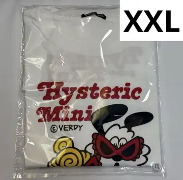 verdy hysteric mini T셔츠 성인용 XXL 사이즈 새상품