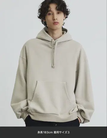 극 릴랙스 후드 풀오버 후드티