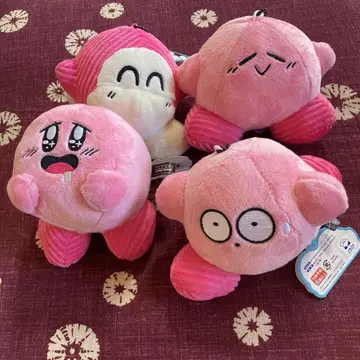 커비 코믹 패닉 봉제 인형 마스코트 4종