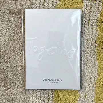 SEVENTEEN 6주년 굿즈 에스쿱스