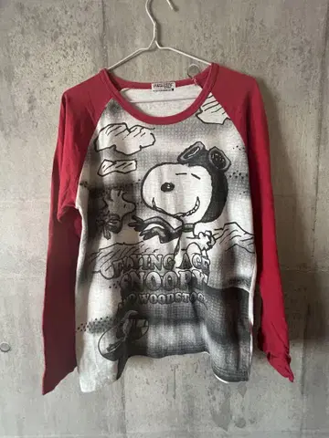 snoopy 래글런 긴팔