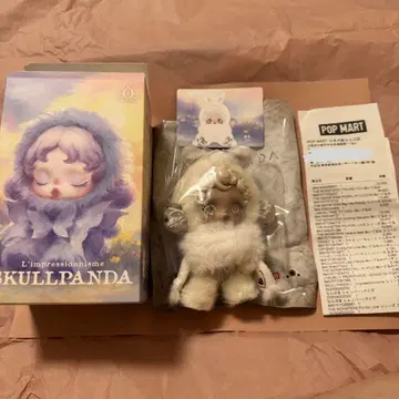 팝마트 스컬팬더 SKULLPANDA 봉제 인형 Mist