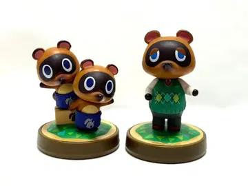 amiibo 동물의 숲 너굴 마메키치 & 밤돌이