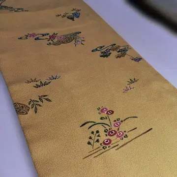 코몬 크레이프 원단 순수 실크 작가 작품