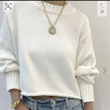 택 포함 미사용 새상품 plage sesia 숏 돌먼 풀오버