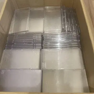 8cm cd 플라스틱 케이스 약 400매
