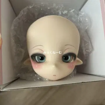 인형 헤드 1/4 세미 화이트 MDD