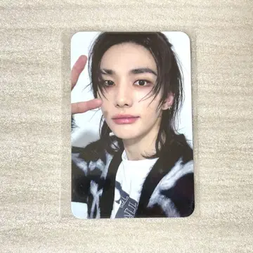 StrayKids HOP 알라딘 혜택 트레이딩 카드 현진