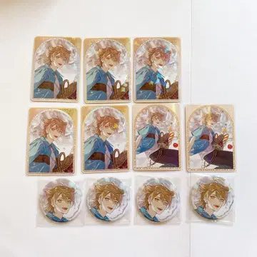 니지산지 후시미 가쿠 ART OF NIJISANJI 카드 캔뱃지