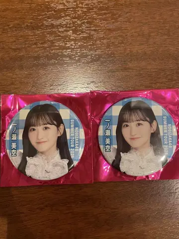 이치노세 미쿠 캔 배지