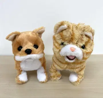 [ IWAYA ] 스코티쉬&원찬 세트 배터리로 움직이는 봉제 인형