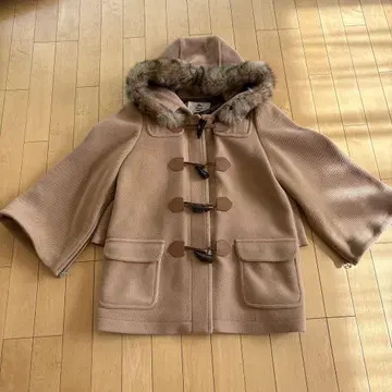 kaon 코트 프릴 카멜