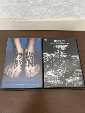 10-feet 10피트 라이브 DVD 2장 세트