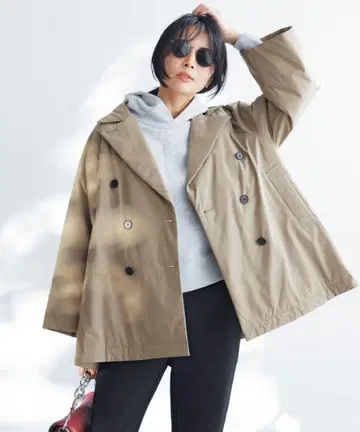 앙피로 [세탁 가능] 속기모 맨투맨 후디 후드티