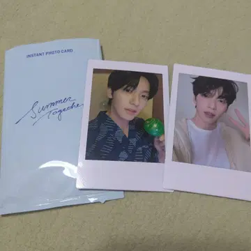 TXT SUMMER TOGETHER 수빈 인스턴트 포토 카드