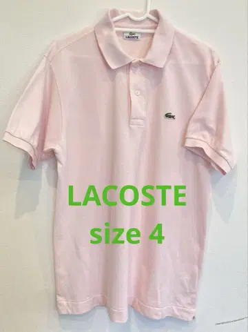 LACOSTE 라코스테 피케 셔츠 핑크