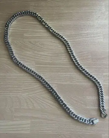 실버 키헤이 체인 목걸이 10mm 60cm