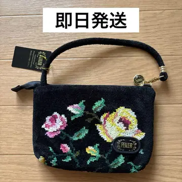 [ 미사용 새상품 ] FEILER 파우치 꽃무늬