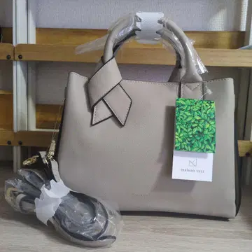 maison vert 리본 아오리 2WAY 토트백