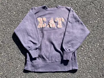 80s champion 리버스 위브 USA제 트리코 태그 L 오니 페이드