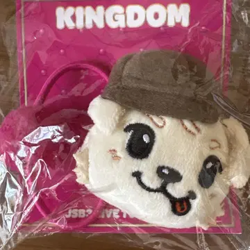 삼대째 KINGDOM 이와타 타카노리 폼폼 캐릭터 머리끈