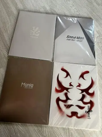 Snow Man 공식 팜플렛 4권 세트