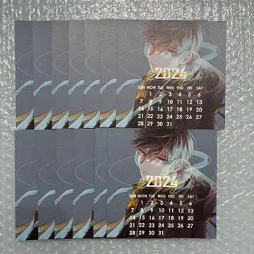 기븐 달력 2023년 1월 우에노야마 리츠카 13매