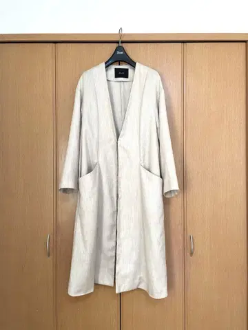 알아바일 가을 얇은 소재 롱 가디건