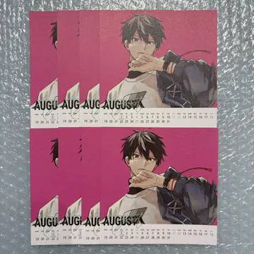 기븐 달력 2024년 8월 우에노야마 리츠카 8매