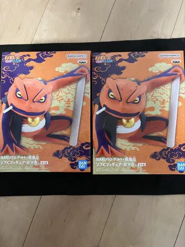 NARUTO 돌풍전 소프트 비닐 피규어 가마키치 2개 세트