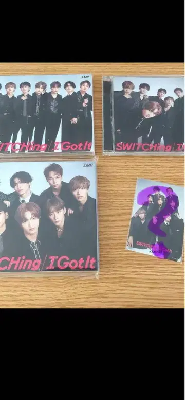 IMP SWITCHing / I Got It CD 3 형태 세트