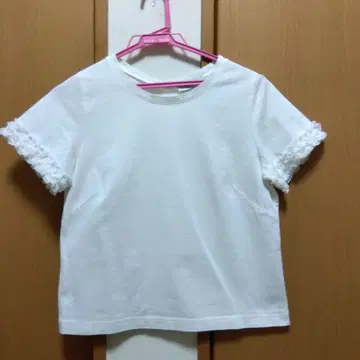 최근 상품 새상품급 레리안 네미카 NEMIKA 프릴 소매 티셔츠 9