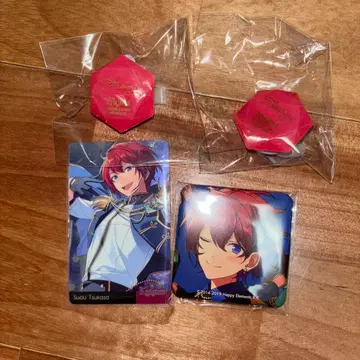 앙스타 스오우 츠카사 TRIP 캔뱃지 반지 라이트