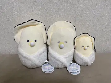 동글동글 눈망울의 생굴 싸개 봉제 인형 2개 + 마스코트 1개