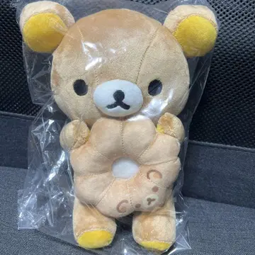 도넛 마쿠마쿠 봉제 인형 (리락쿠마 x 미스터 도넛 리락쿠마