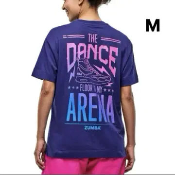 [ 새상품 ] 신상 zumba 상의 T셔츠 반팔 남성용 여성용 M
