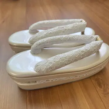 후리소데 조리 화이트 펄 장식