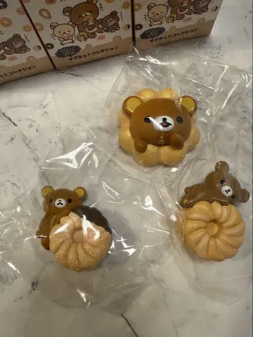 리락쿠마 마그넷 컬렉션 미스터 도넛