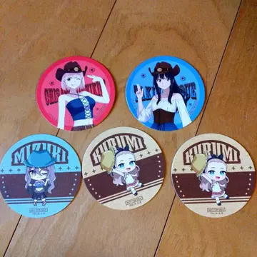 리코리스 리코일 코스터 5종 세트