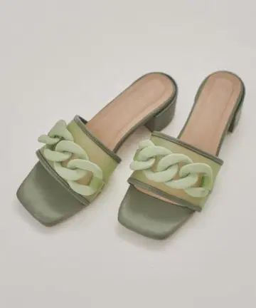 idem skeleton chain sandals/체인 샌들 M