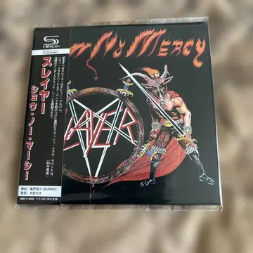 쇼 노 머시/SLAYER/Show No Mercy/종이 재킷