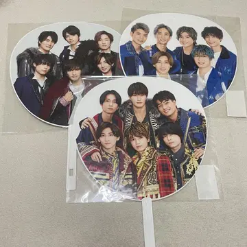 SixTONES 부채 집합 3장