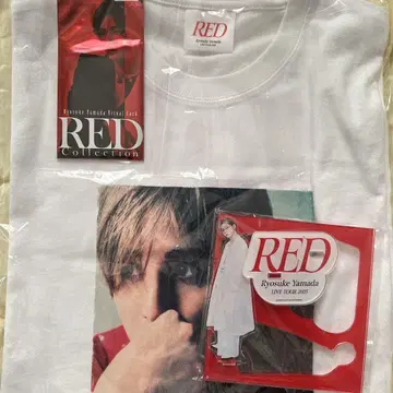 야마다 료스케 RED T셔츠 비주얼 카드 아크릴 스탠드