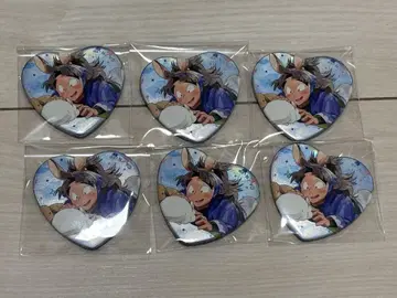 닌타마 란타로 타케야 하치자에몬 계란 찾기 하트 캔뱃지 묶음 판매