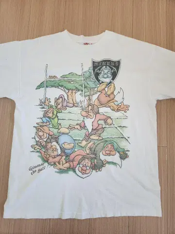 90s Disney T셔츠 일곱 난쟁이 USA제