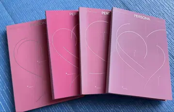 BTS PERSONA 4세트 핑크 1장 분실 17