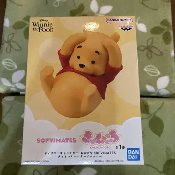새상품 곰돌이 푸 디즈니 피규어 소프트 비닐  BANDAI
